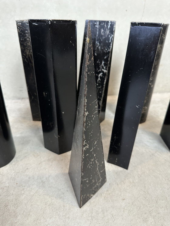 Image 1 of 8x forme geometriche antiche - metallo