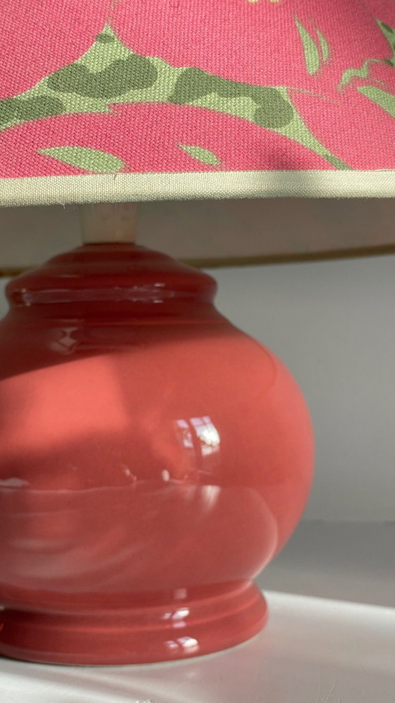 Image 1 of Vintage Ceramic Leopard Lamp