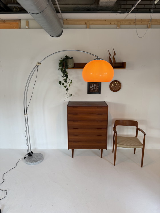 Image 1 of Lampada ad arco spaziale vintage XL anni '70