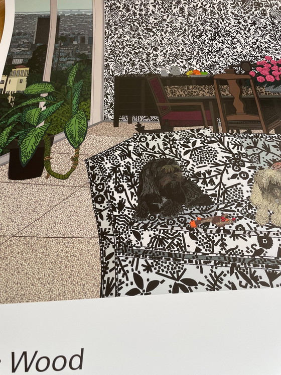 Image 1 of Jonas Wood, Robot en Beer, 2024 copyright Jonas Wood, Gedrukt in de VS