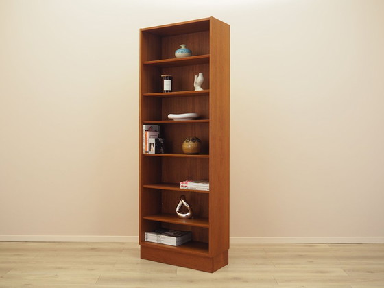 Teak-Regaleinheit von Hundevad & Co. mit verstellbaren Einlegeböden, dänisches Design 1960er Jahre (photo 4 of 13)
