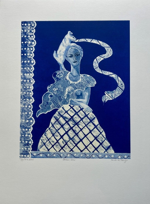 Screen printing Cecile de Bruijn