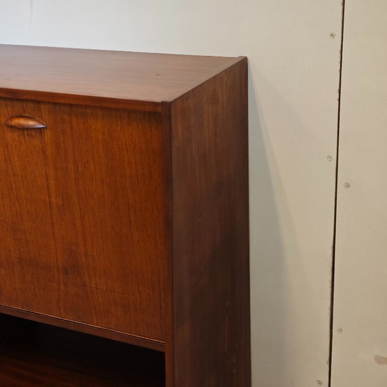 Image 1 of Vintage Danish highboard wall cabinet