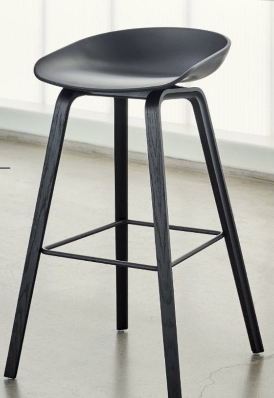 Sgabelli da bar Hay, set di 2 – Plastica, Legno (photo 4 of 8)