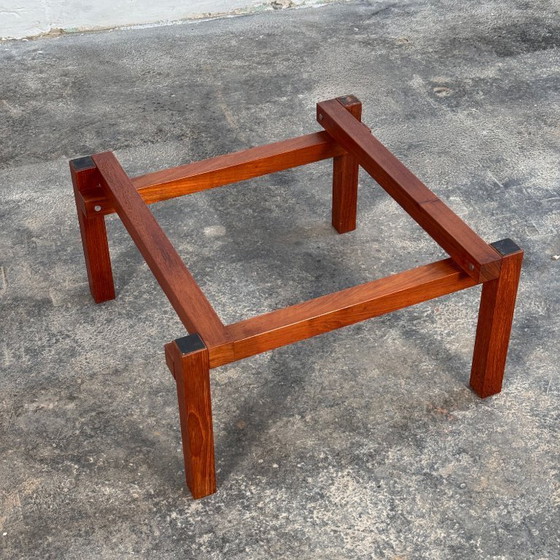 Image 1 of Teakhouten salontafel van John Makepeace, 1960