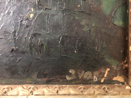 Oil Painting by J. Vogtschmidt, Amsterdam