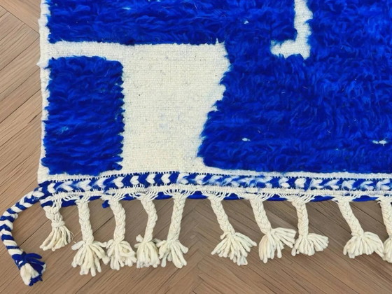 Berber rug in pure wool, handmade, 250x150 cm, made in Morocco. – Rugs & carpets (photo 8 of 10)
