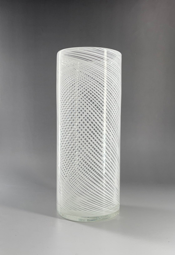 Image 1 of Mezza Filigrana ( ?), Murano ( ?) Vase en verre