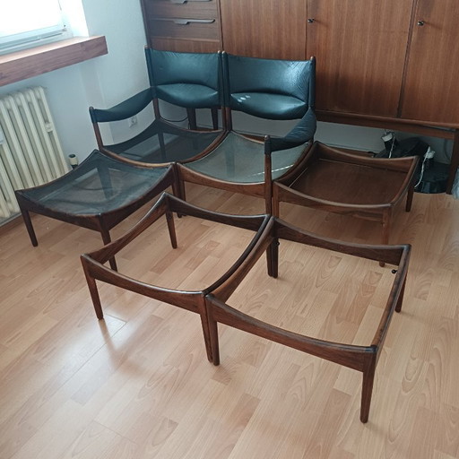 MODUS seating group by Kristian Vedel for Sören Willadsen, 1960s (without cushions)