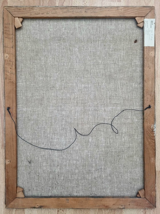 Hellmuth Eichner (1936–2012) – Dipinto ad olio “Salome e San Giovanni…” (1966) – Decorazioni murali, Canvas (photo 7 of 10)