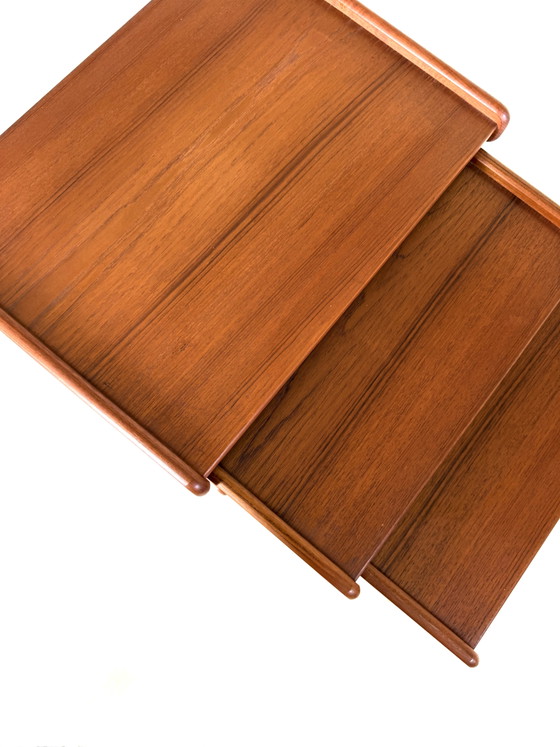 Vintage teakhouten mimiset, Salin Nyborg ‘60 – Bijzettafels, Wood (photo 5 of 8)