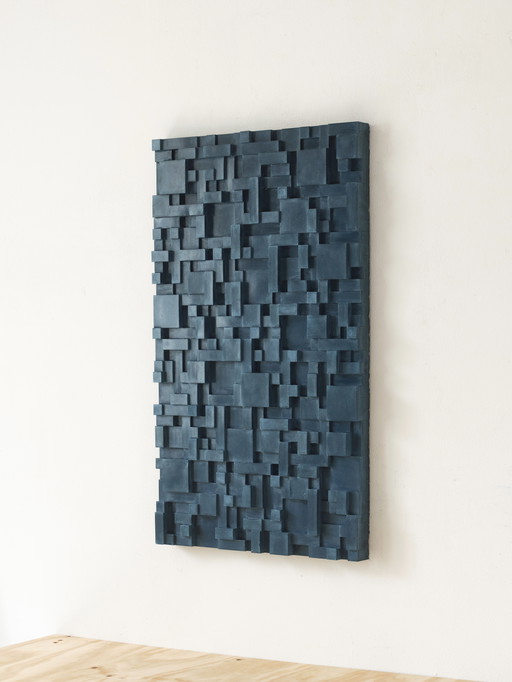 Brutalist wall object.