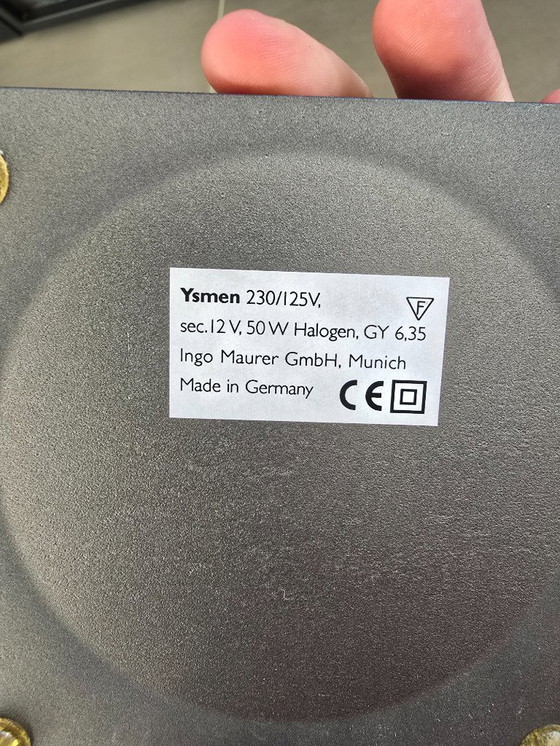 Image 1 of Lampe "Ysmen" Ingo Maurer - Design MaMo Nouchies - authentisch