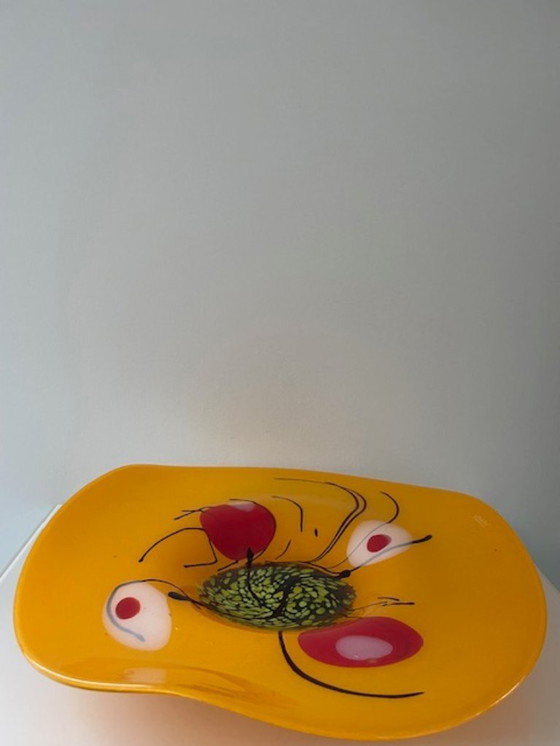 Image 1 of Murano glaskunst schaal Loranto groot model