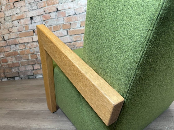 De Vorm Daddy's Chair - Green | Dutch Design – Armchairs, Textile, Wood (photo 13 of 16)
