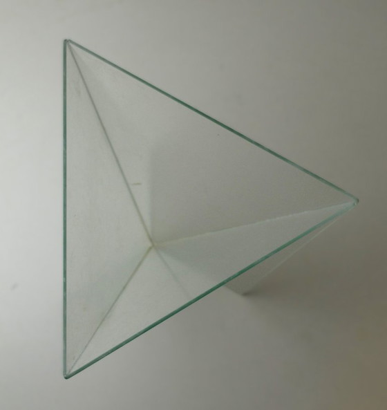 "Delta-Vase", Mart van Schijndel, 1981, Plexiglas, Olanda – Vasi (photo 9 of 9)