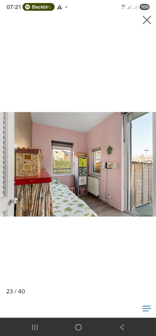 Rollaway bed auping