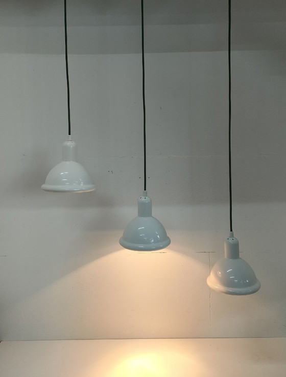 Image 1 of Vintage cascade ceiling lamp set (60/70'ies metal shades)