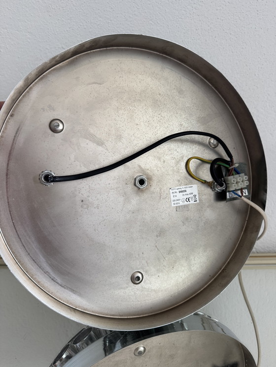 Image 1 of Plafonnier design aluminium années 2000