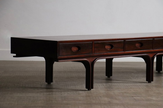 Image 1 of Gianfranco Frattini low sideboard for Bernini Italy 1957