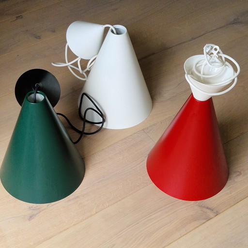 3 Ikea 365+ Hotta 30 pendant lamps