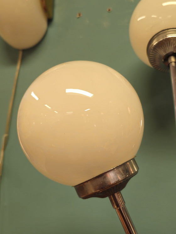 Image 1 of Vintage Bulb Lamp Table Lamp Desk Lamp Bulbs Chrome