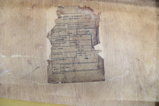 Image 1 of Set di quattro sedie da pranzo restaurate di metà secolo di Jitona