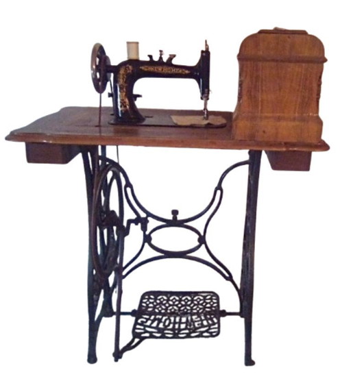 Antique Sewing Machine New Home