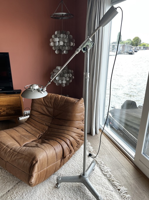 Ferdinand Solere (SOLR) Floor Lamp 1960s – vloerlampen, Metal, Aluminium