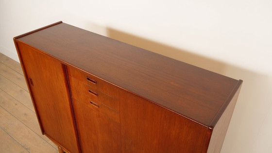 Image 1 of Vintage highboard | Wall cabinet | Teak |