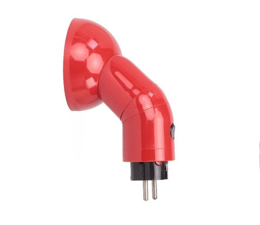 Lampada da presa vintage danese di Bendt Hansen