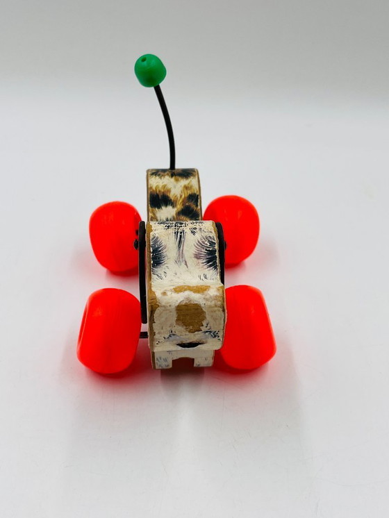 Image 1 of Lot de 4 jouets en bois Fisher-price années 60