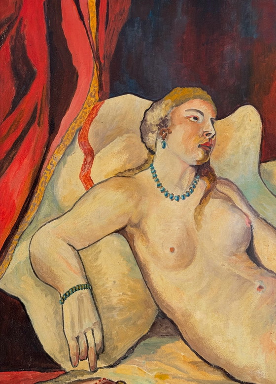 Large Nude Painting from 2008 by French Artist KESTA – Paintings & Drawings, Other (photo 10 of 15)
