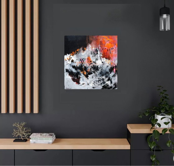 Image 1 of Zwart en rood passen altijd bij elkaar.