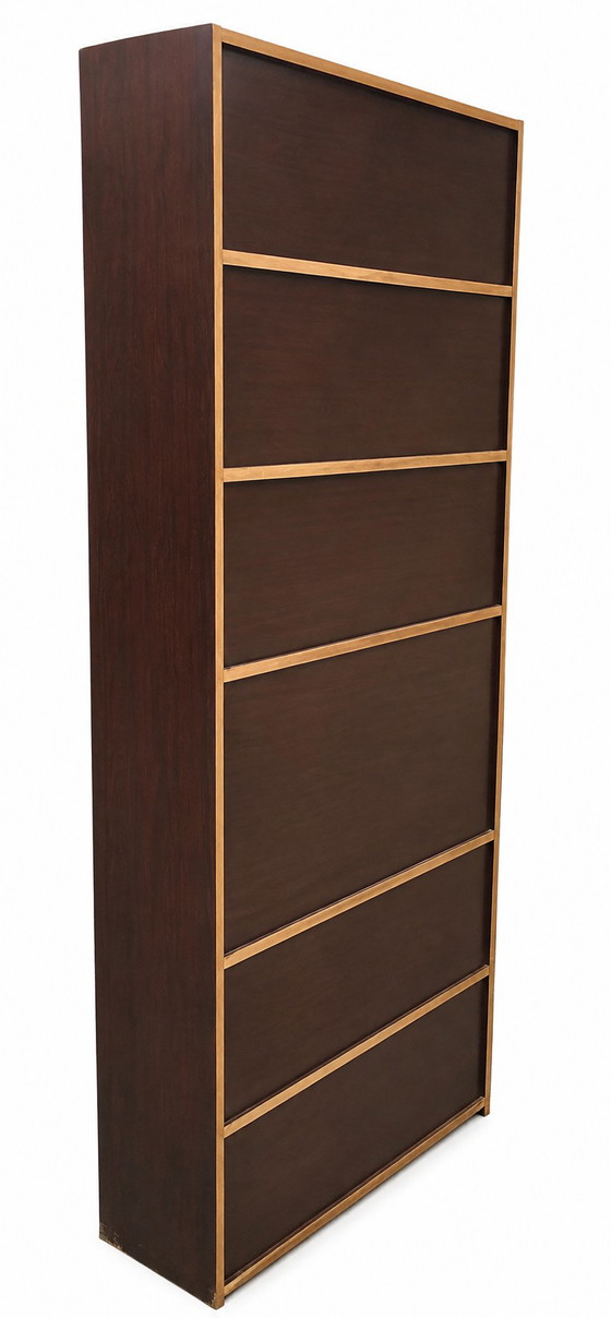 Escritorio con estantería frontal de cristal, secreter antiguo – Librerías, Wood (photo 6 of 6)