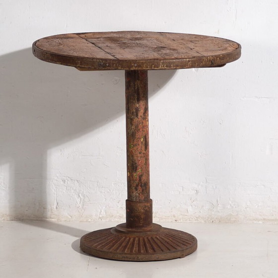 Antique garden table (c.1920) #17 – Iron (photo 7 of 35)