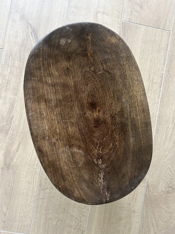 Image 1 of Senufo-Hocker – Handgeschnitzt von Mouya Konate (Einzeln oder als 2er-Set)