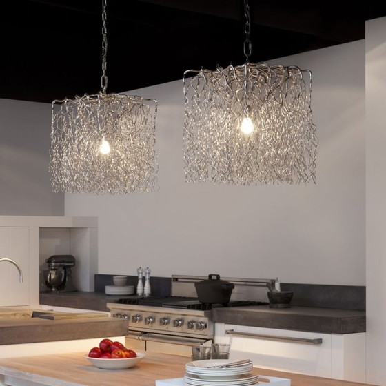 Image 1 of Lampada a sospensione a blocchi Brand & Van Egmond