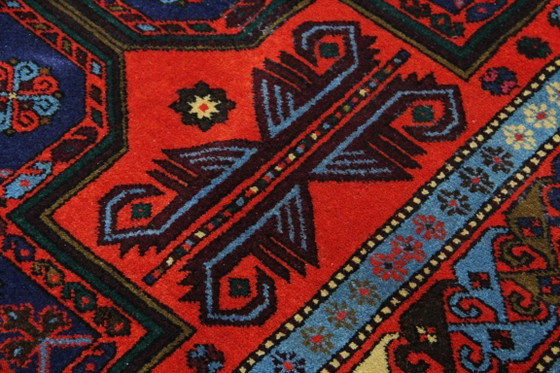 Image 1 of Origineel Kazachs-Russisch wollen tapijt, antiek, 230 x 135 cm