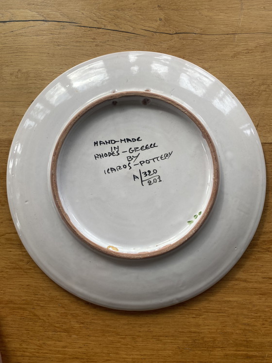 Image 1 of Original Icaros Pottery plate