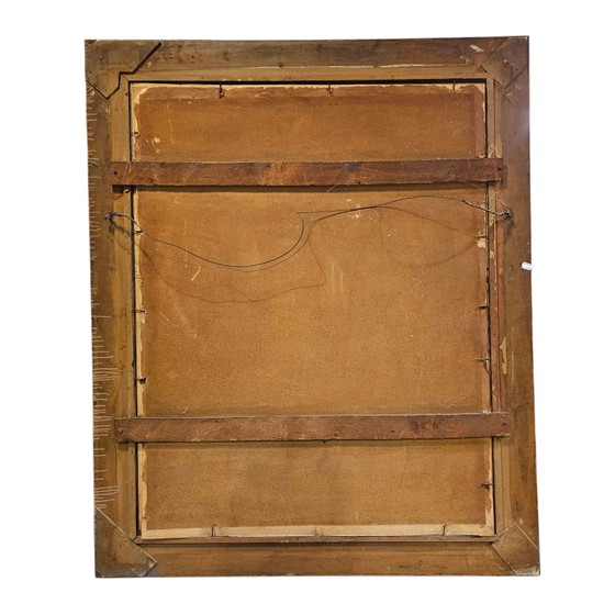 Grande disegno a carboncino / 1932 / firmato / altezza 140 cm Daan van 't Hof / Jolie Laide (photo 4 of 4)