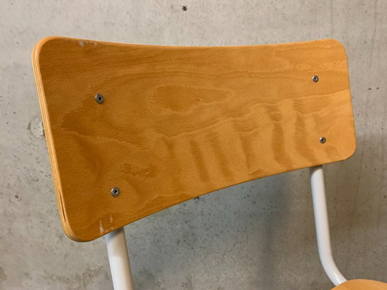 Image 1 of 6 X Stackable Industrial Chair