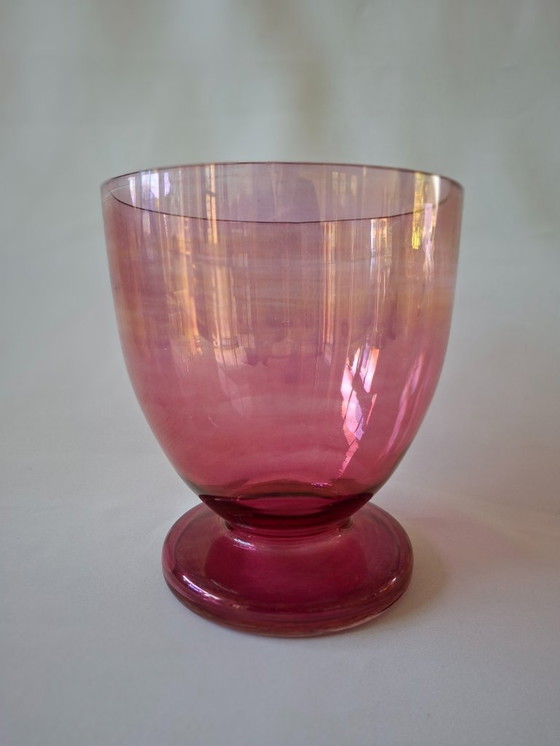 Image 1 of 4 Vintage gekleurde vazen