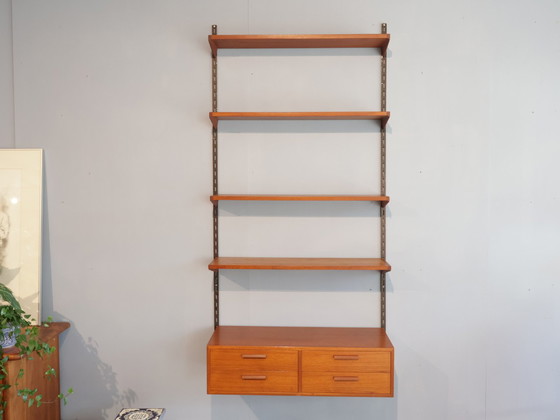Image 1 of Vintage wandsysteem| Kai Kristiansen | Modulair | Teak