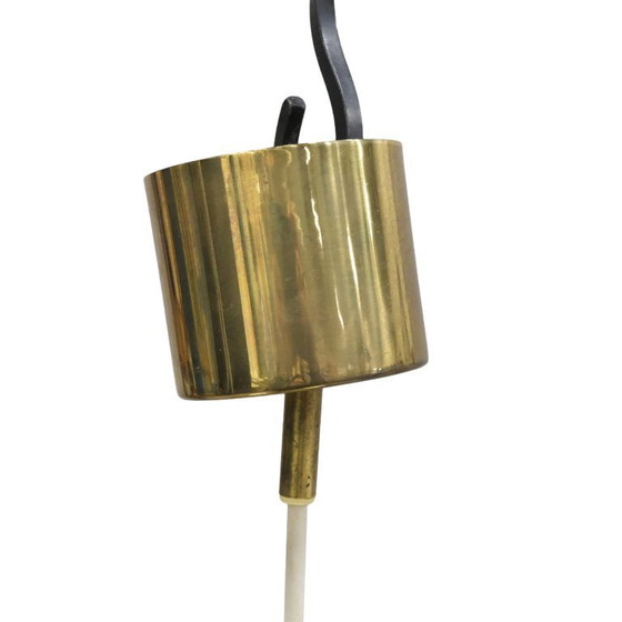 Image 1 of Hans-Agne Jakobsson T-603 brass pendant with yellow fringes