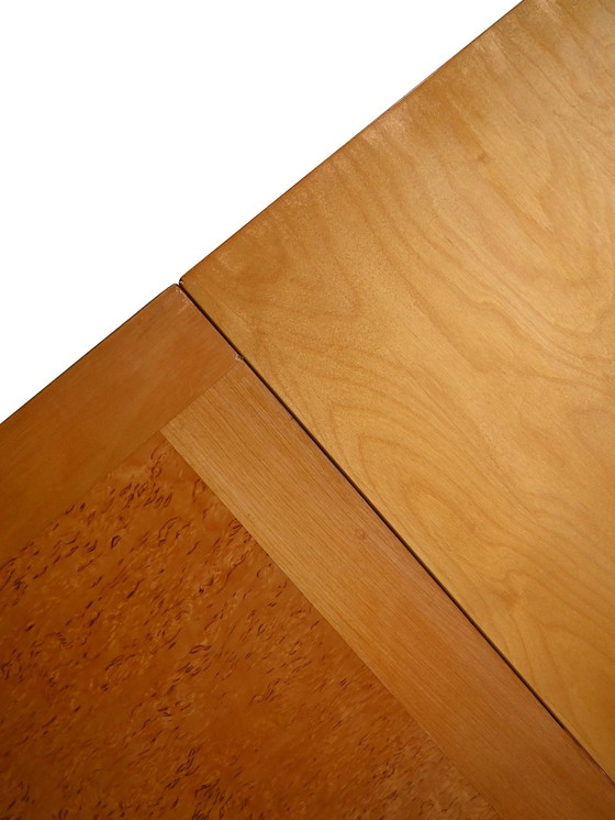 Image 1 of Vintage Scandinavian Birch Table by Skaraborgs