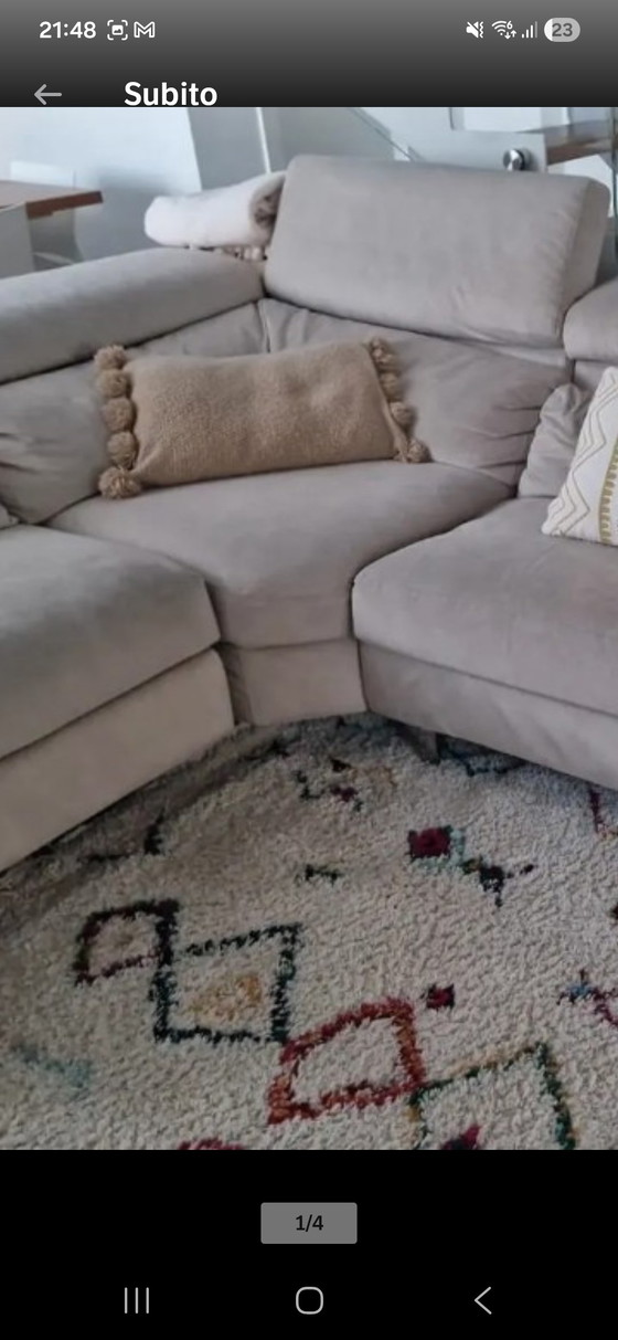 Poltronesofà 300 cm – Double Bed Memory + Electric Recliner – Poltrone Sofa', Chaise longue, Textile (photo 5 of 5)