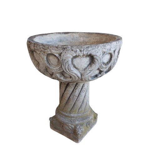 Alte Beton Gartenstatue, Gartenornament