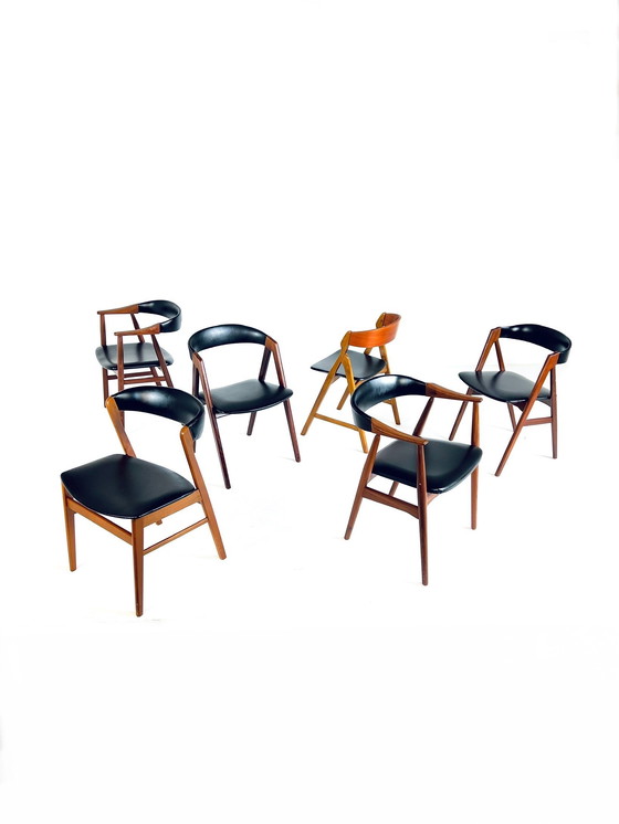 Image 1 of 6 sedie danesi Mix &amp; Match anni &#39;60