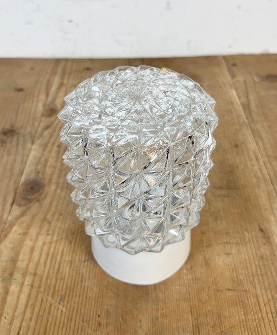 Image 1 of Lampada da soffitto vintage in porcellana bianca, anni '70